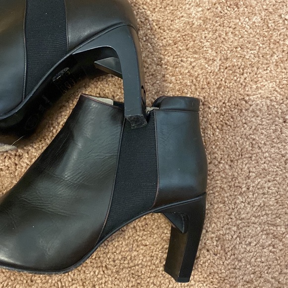 Chanel Heel Booties Size 38 1/2 Made in France - Picture 8 of 10